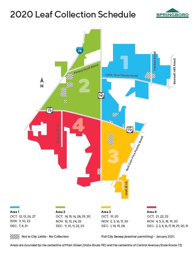 Leaf Collection Map 2020