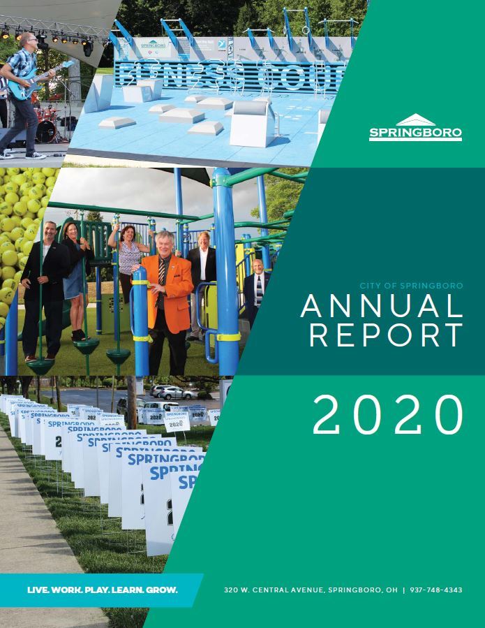 2020 Annual Report cover