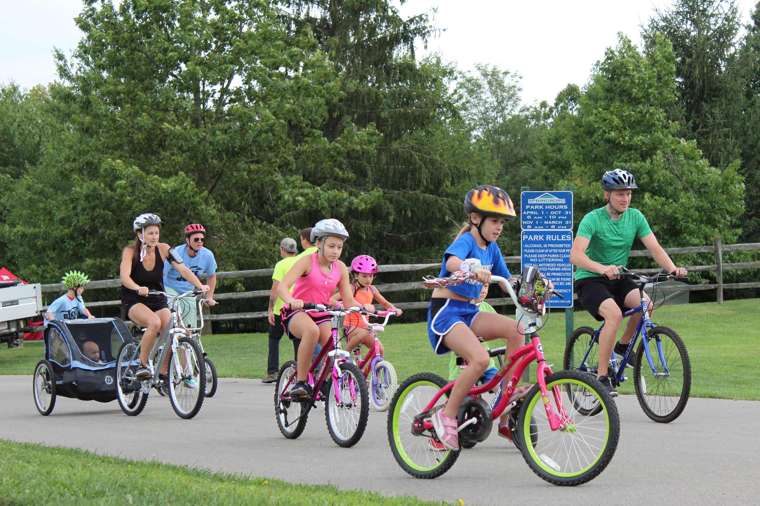 Cycling at North Park