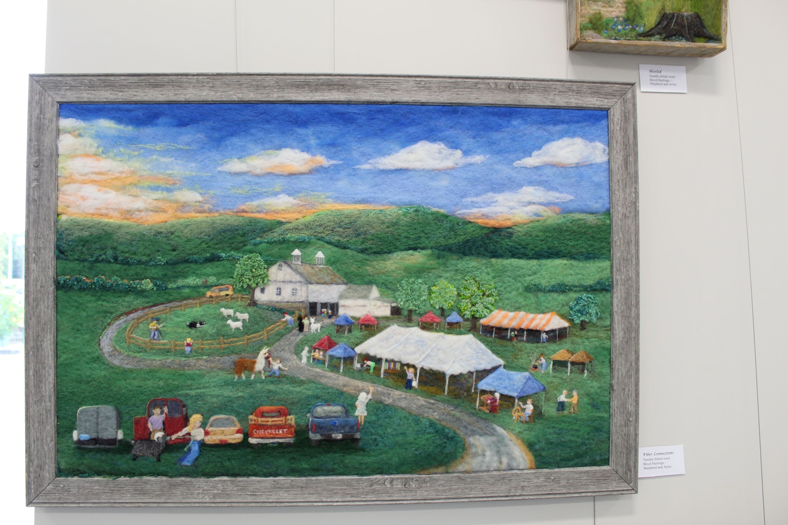 Boyd Hastings dyed wool project