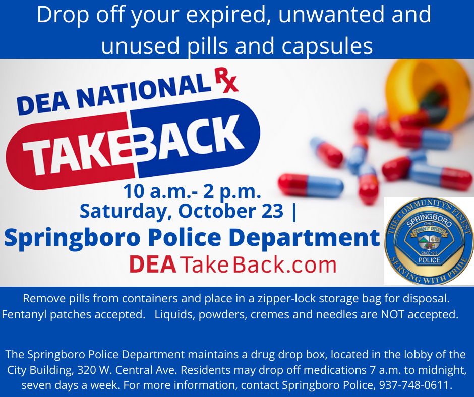 National Drug Take Back 2021