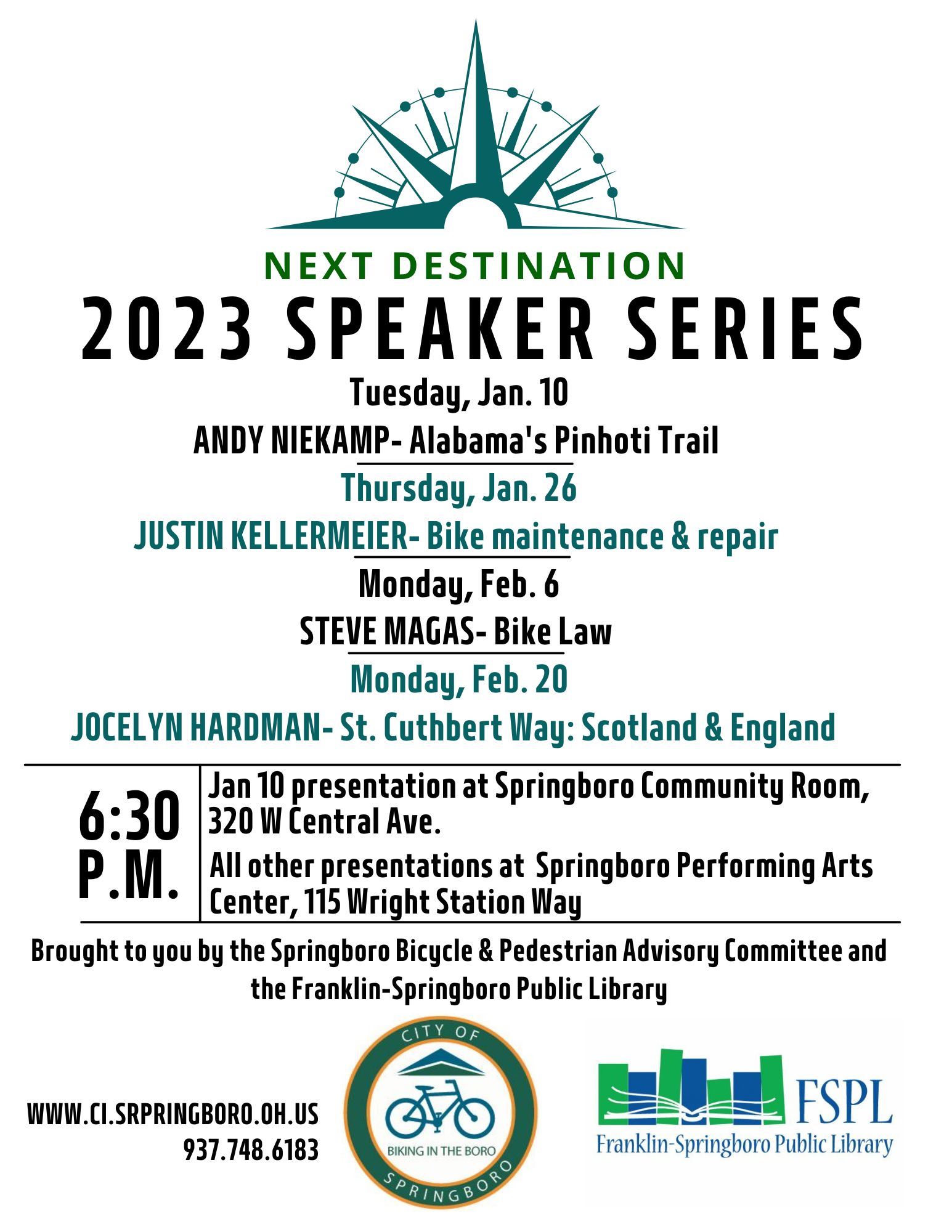 Biker Speaker Series Flyer NEW