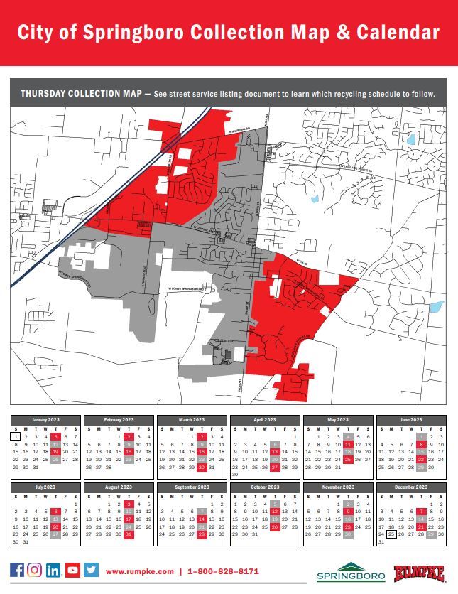Rumpke Thursday Collection Schedule 2023