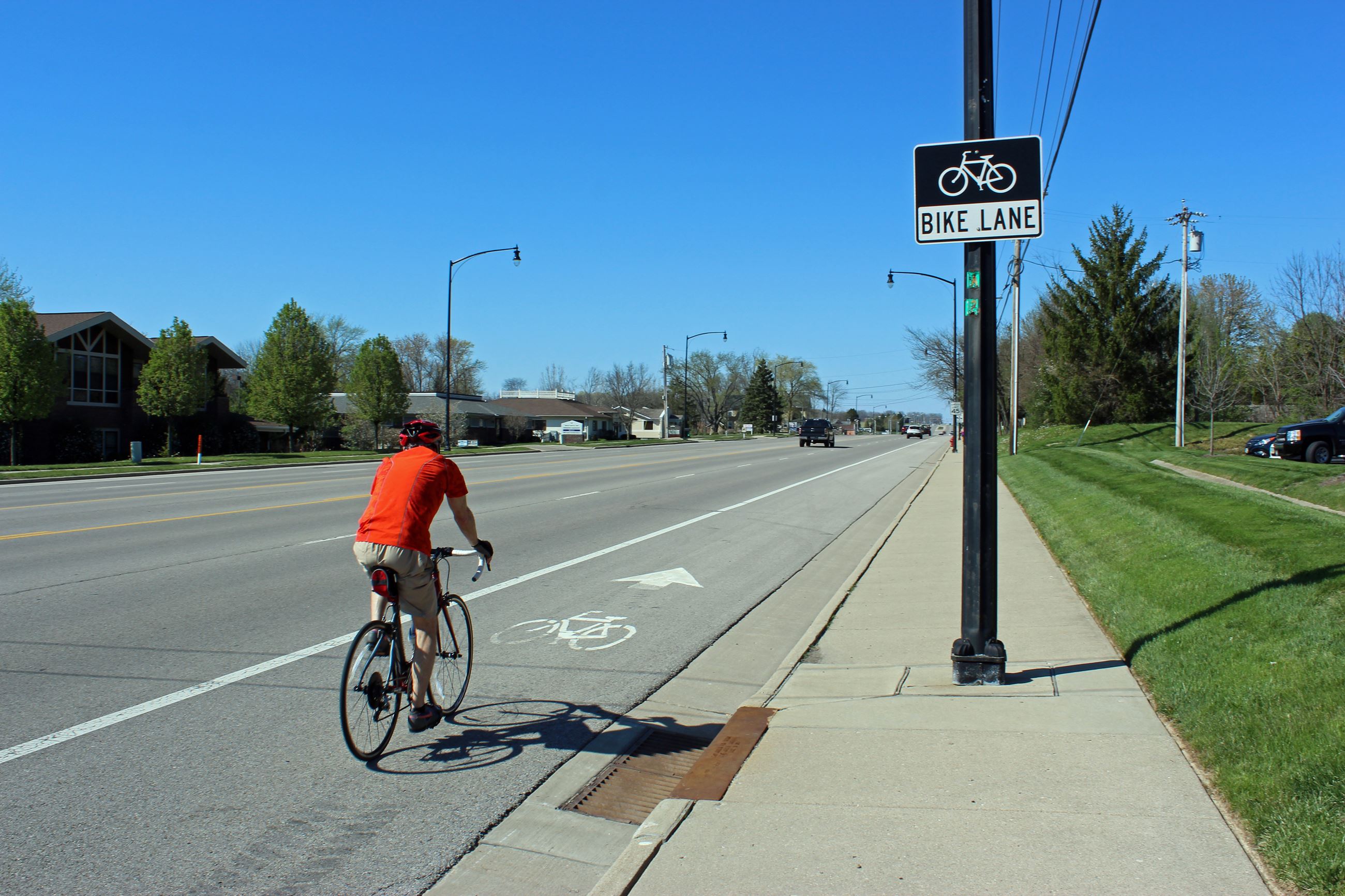 north main bike lane 