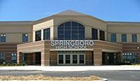 Front of Springboro High School building