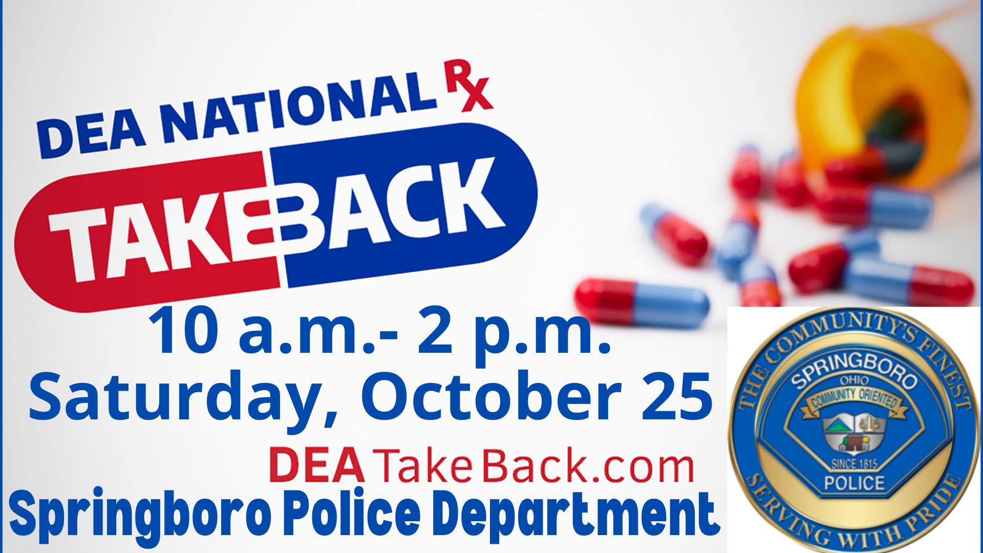 National Drug Take Back 2023
