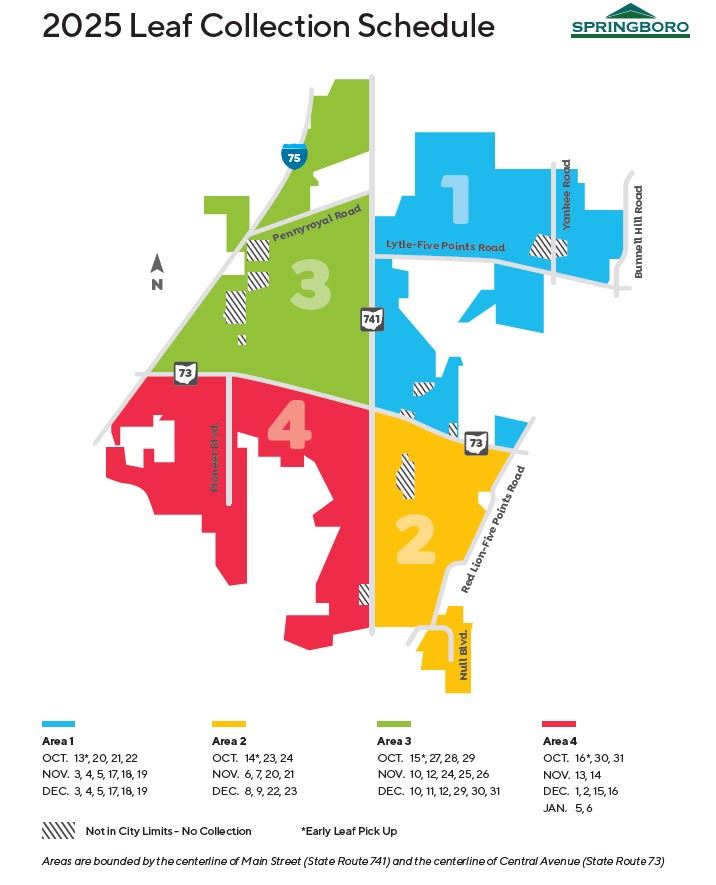 Leaf Collection map 2025