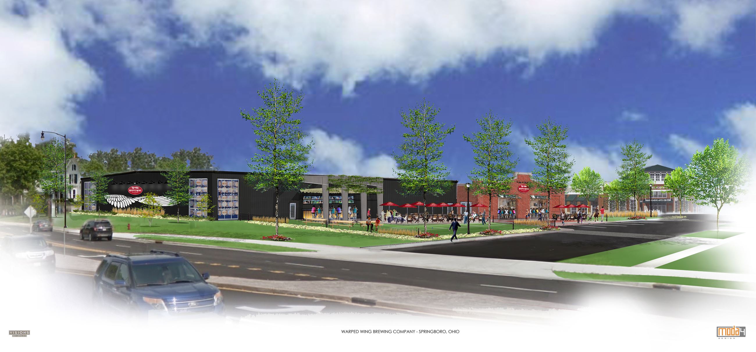 Warped Wing Springboro rendering